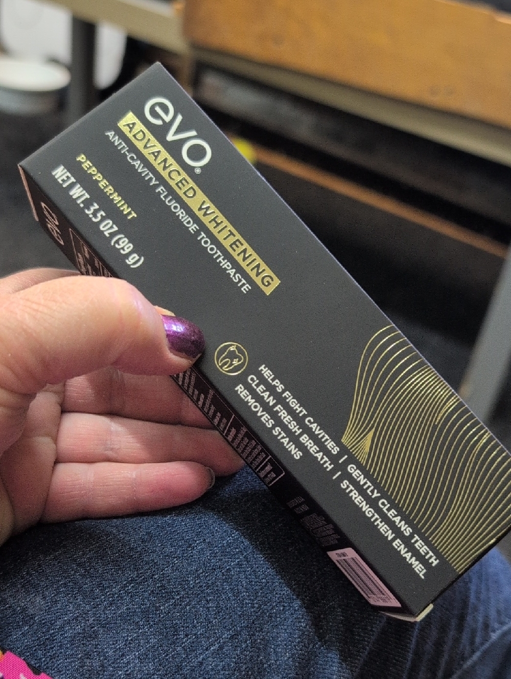 evo Advanced Whitening Anticavity Fluoride Toothpaste - 3.5oz